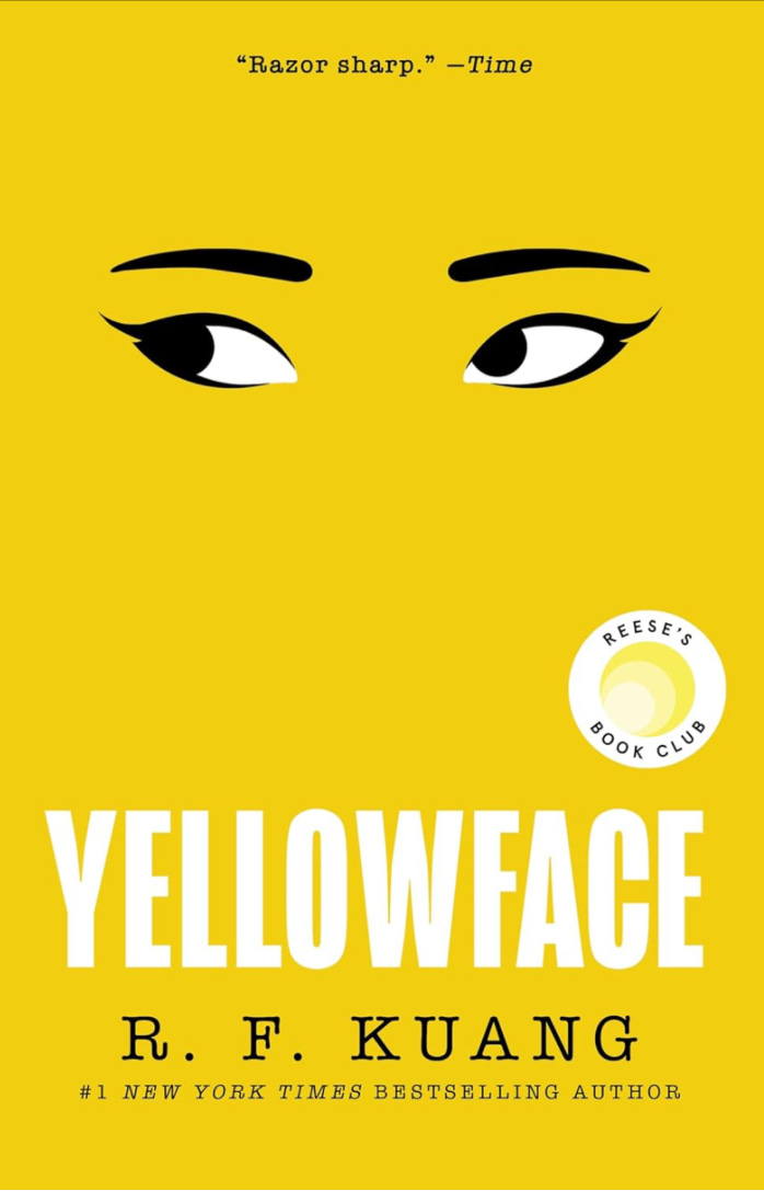 Book cover image of Yellowface, by RF Kuang