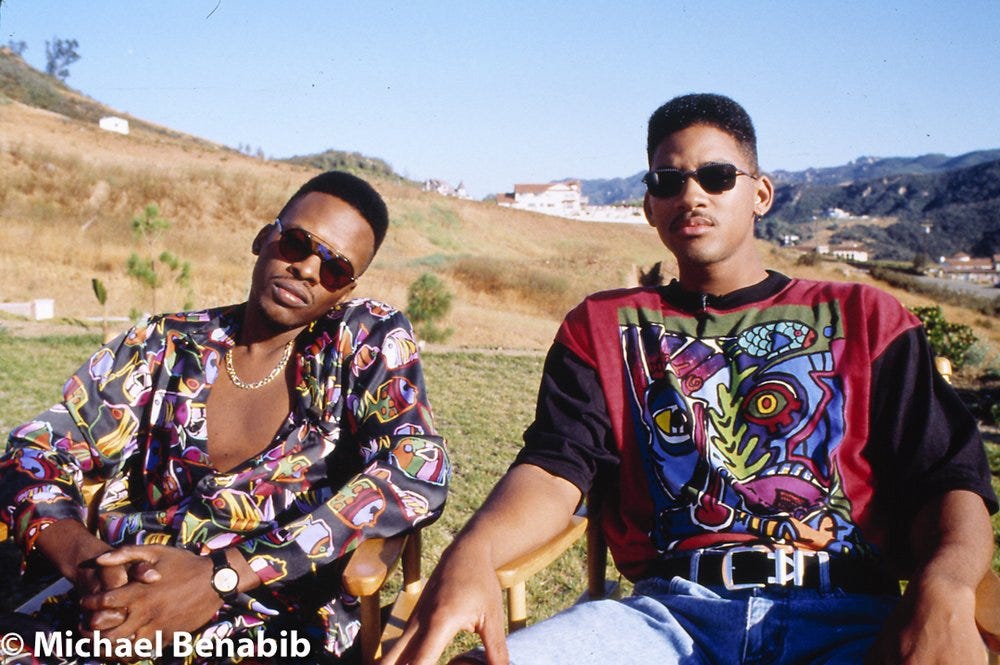 DJ Jazzy Jeff & The Fresh Prince, Will Smith — Michael Benabib