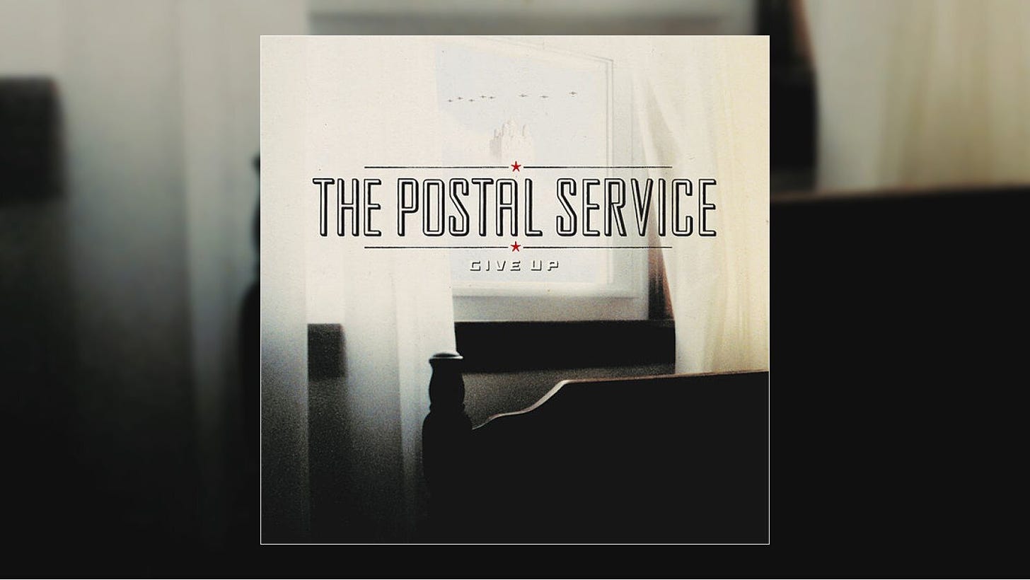 The Postal Service Debut Album Give Up