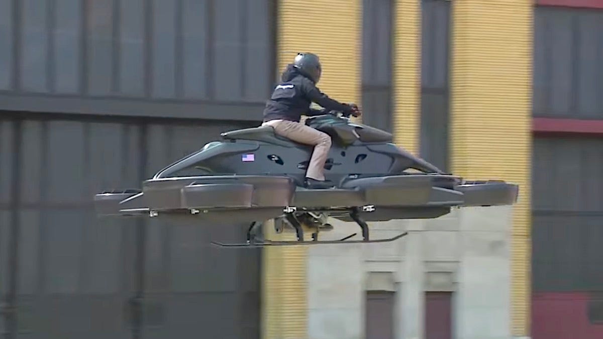 World's first hoverbike finally takes flight at the Detroit Auto Show