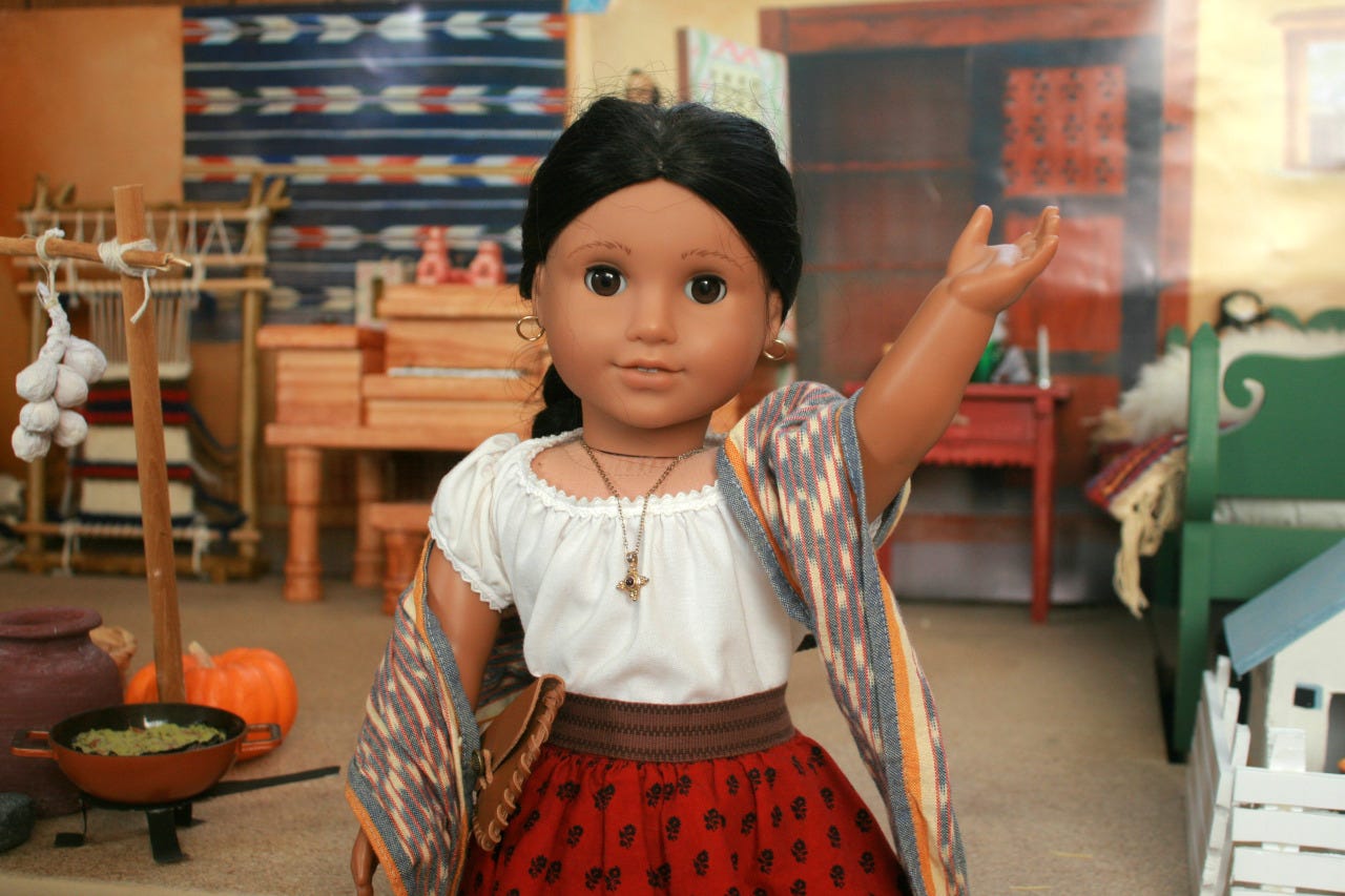 Josefina Montoya, the first Latina doll of the "American Girl" brand.