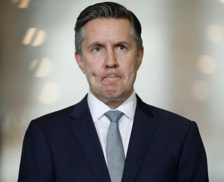 Australia's Health Minister Mark Butler