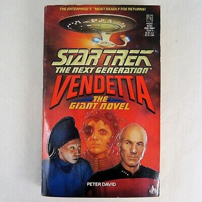 Vendetta (Star Trek TNG) Peter David Pocket 1991 1st Print Paperback Sci-Fi  | eBay