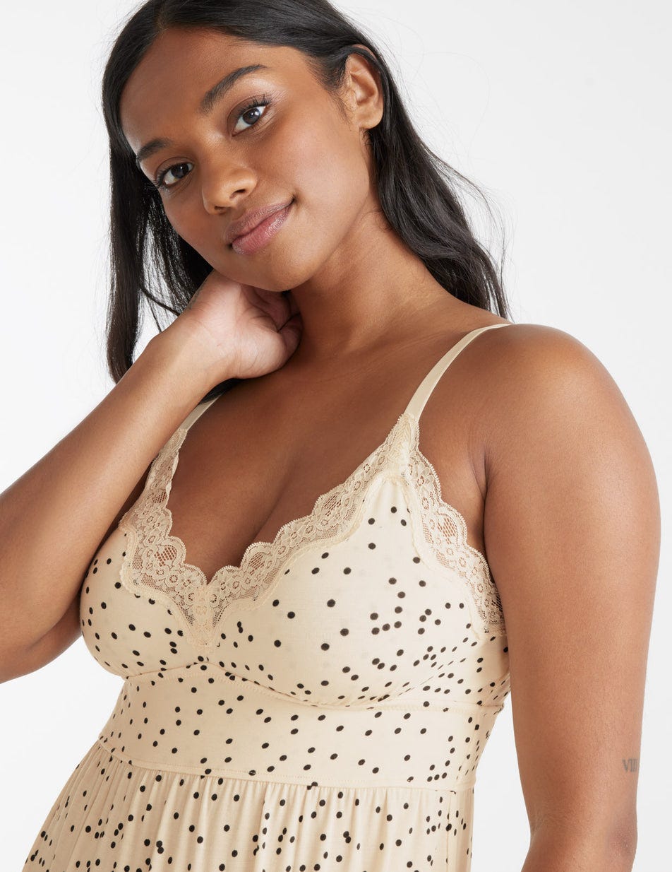 Knix Modal Nightgown in Polka Dot Size XL