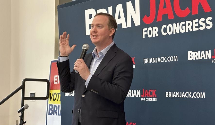 Ex-Trump aide Brian Jack, ex-federal official Wayne Johnson win Georgia GOP  House nominations - Washington Times