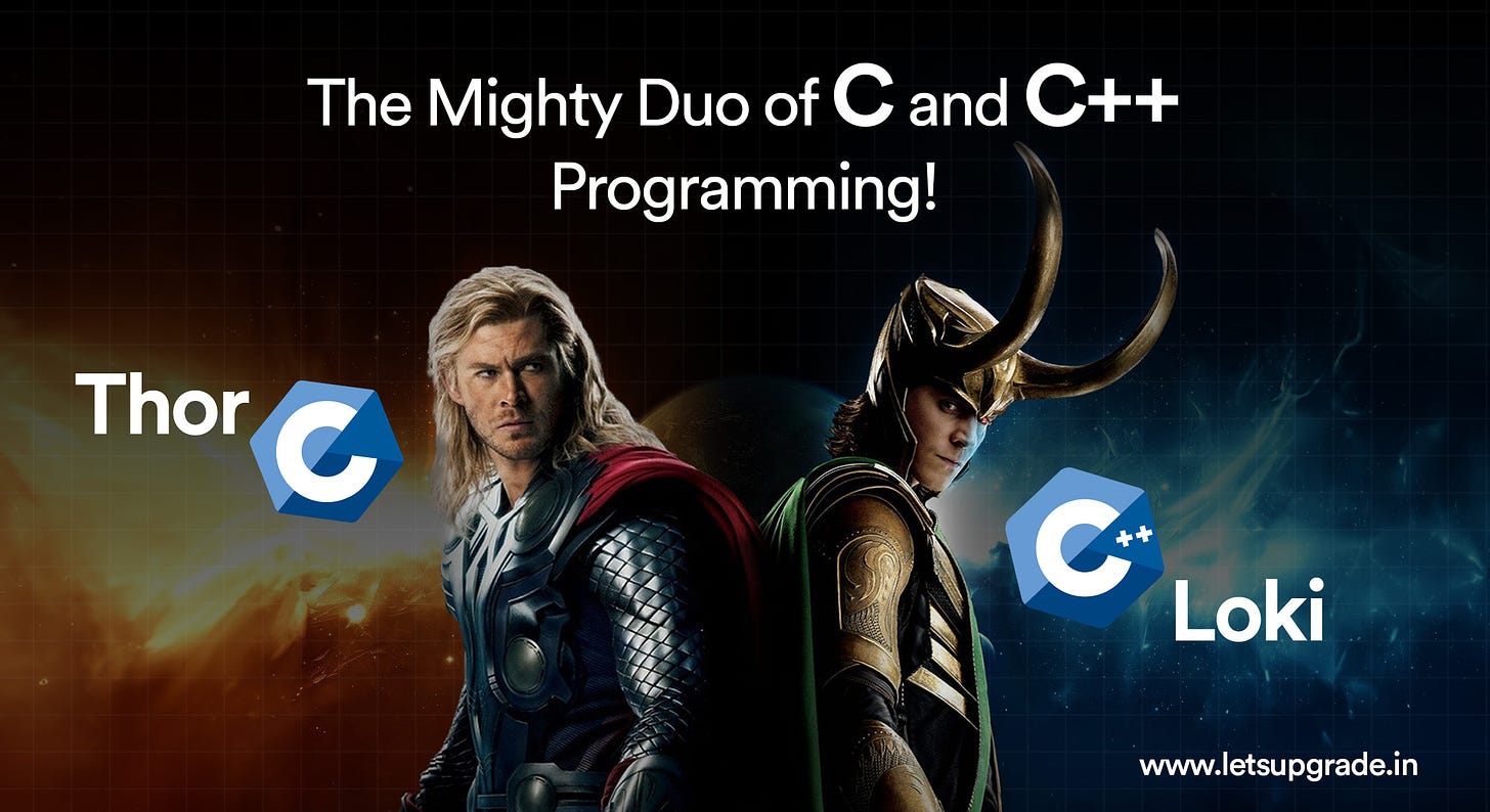 LetsUpgradeblog on Thor and Loki: The Mighty Duo of C and C++ Programming! 