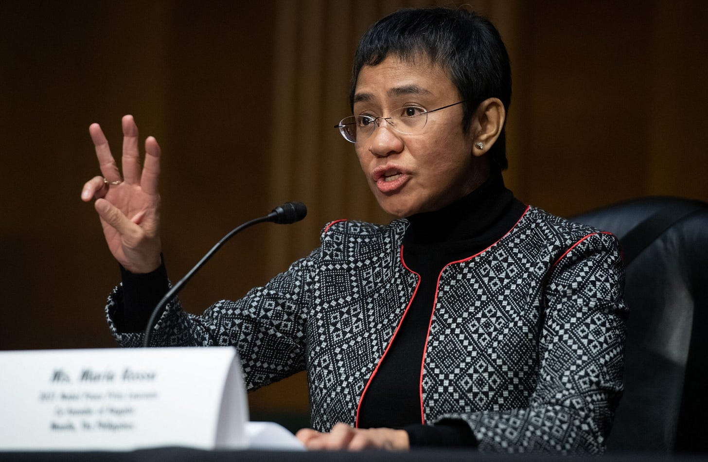 Nobel Peace Prize Winner Maria Ressa Joins World Movement for Democracy at  NED as Chairperson - NATIONAL ENDOWMENT FOR DEMOCRACY