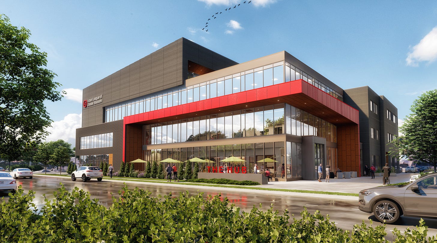 The Black Business Hub | Madison, Wis. | JLA Architects | Urban League of Greater Madison