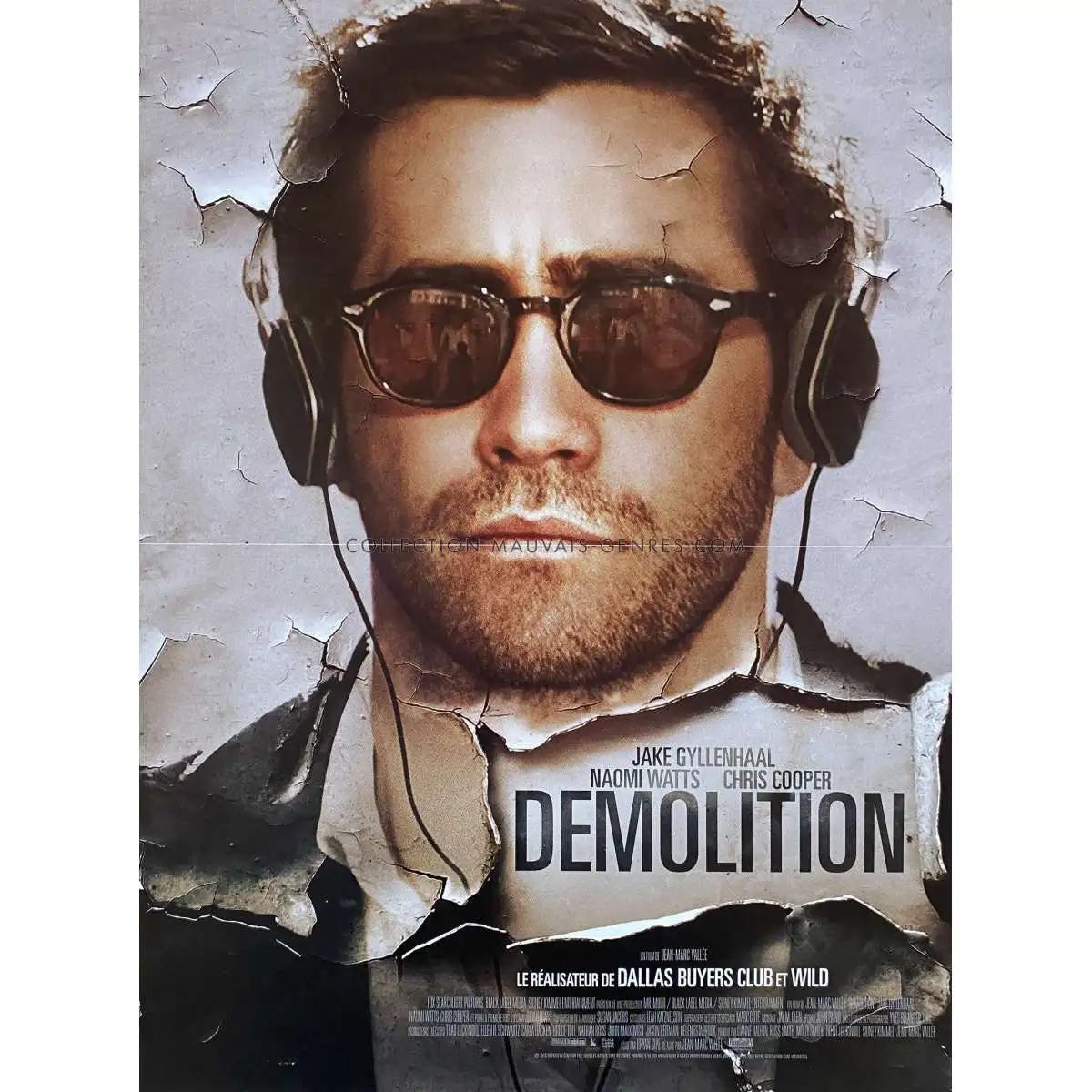 DEMOLITION Movie Poster - 15x21 in. - 2015 - Jean-Marc Vallée, Jake  Gyllenhaal | eBay