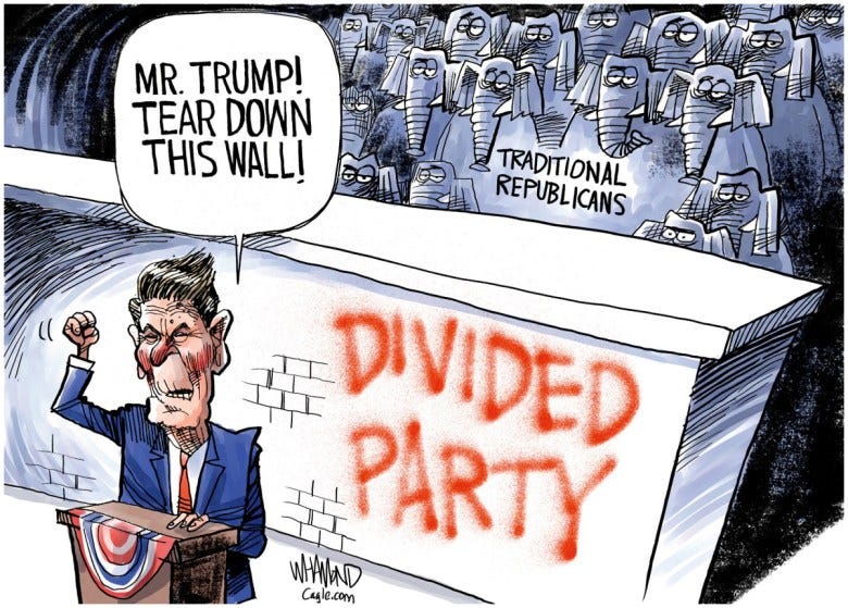 Traditional Republicans Have No Party