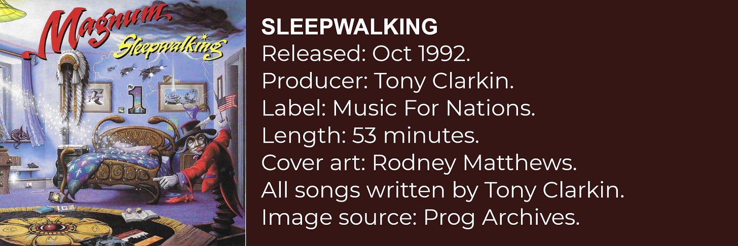 Magnum - Sleepwalking (1992)