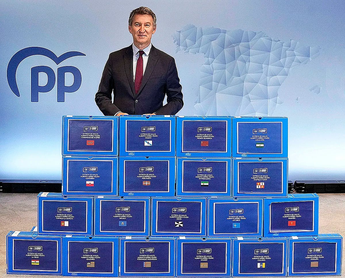 Feijóo prometerá en su congreso no ceder "principios" ante Vox y Junts: "Se  acabó que manden las minorías" | España