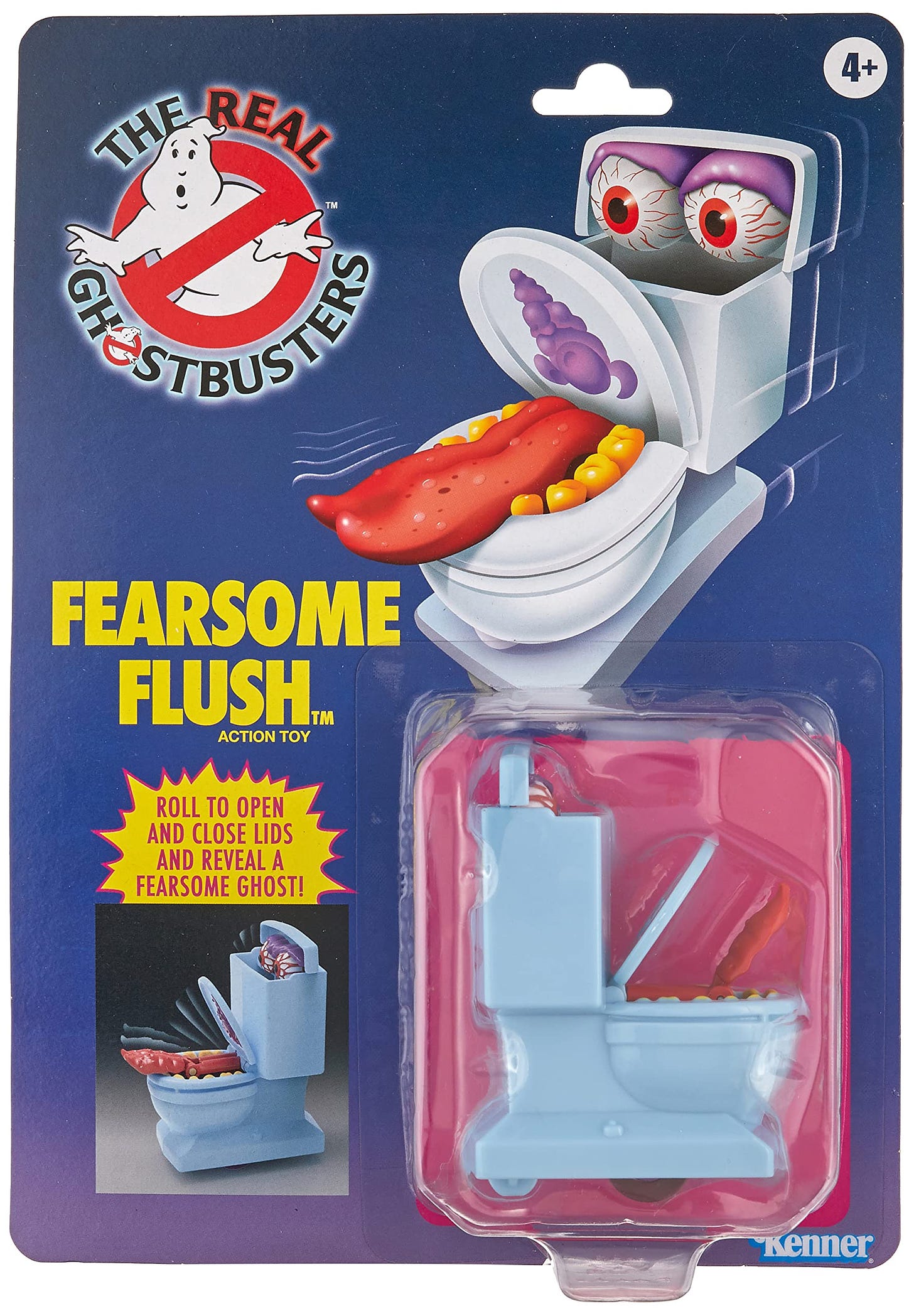 Amazon.com: The Real Ghostbusters Fearsome Flush : Toys & Games