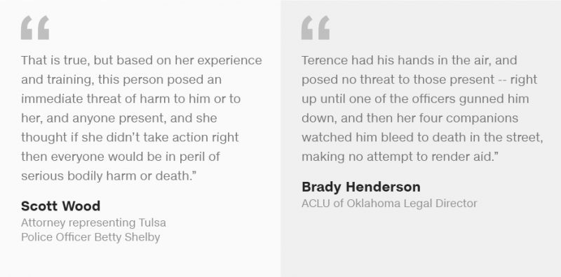 terence crutcher armed infographic