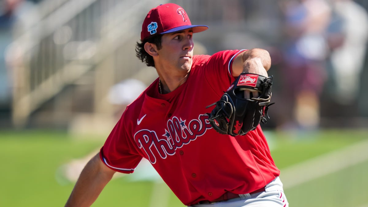Philadelphia Phillies top prospects 2024: Andrew Painter still has promise  after Tommy John surgery - CBSSports.com