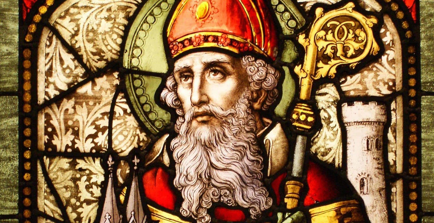 St Patrick, Patron Saint of Ireland - a Welshman?