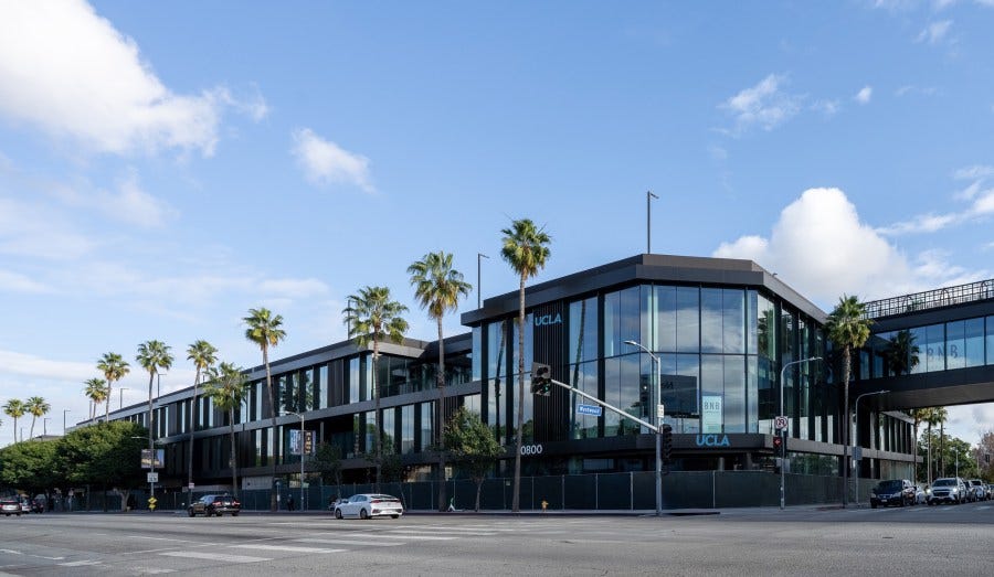 A rendering of the UCLA Research Park on Pico Boulevard in West Los Angeles. (Illustration/UCLA