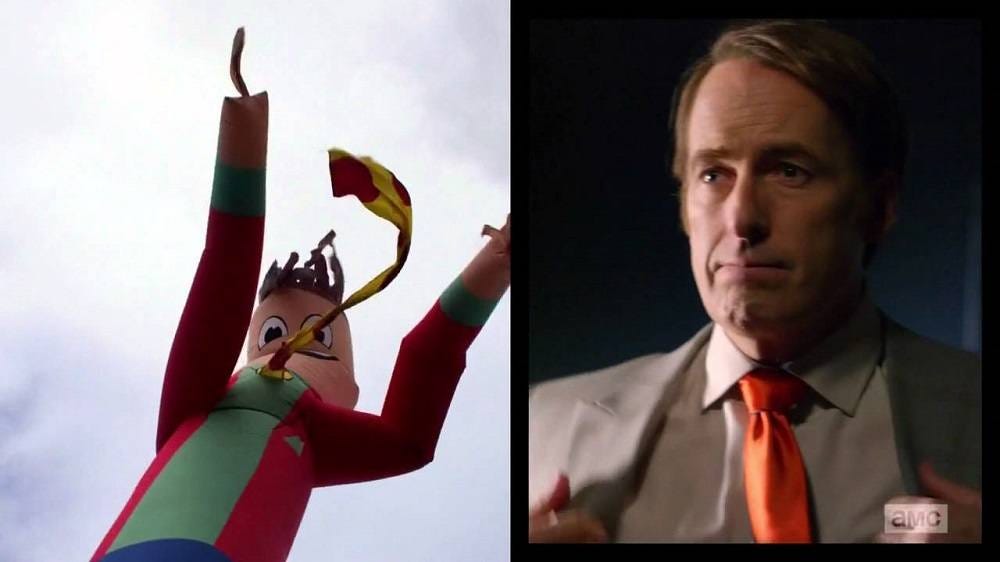 'Better Call Saul' 207 Inflatable where Jimmy Gets Fired 2016 images