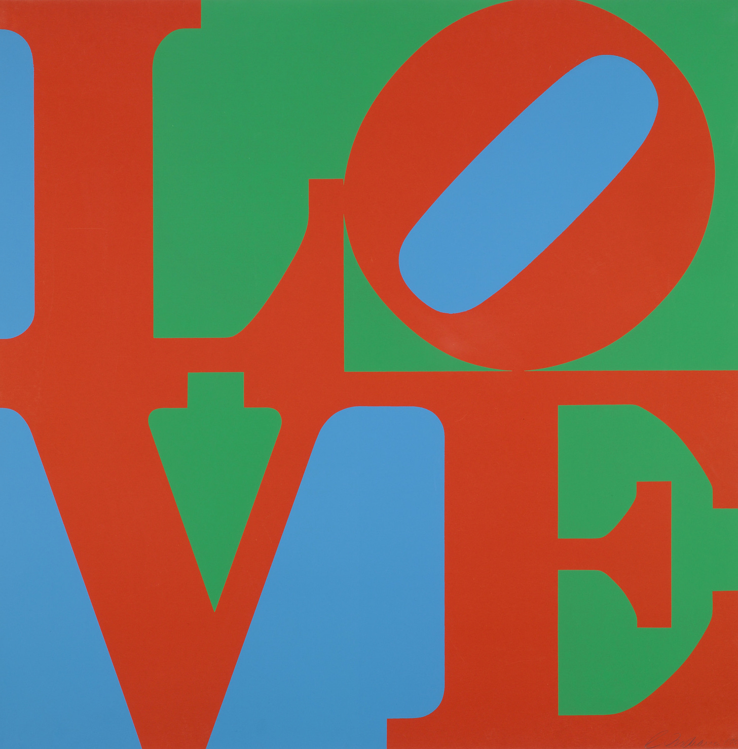 The "LOVE" artwork by Robert Indiana