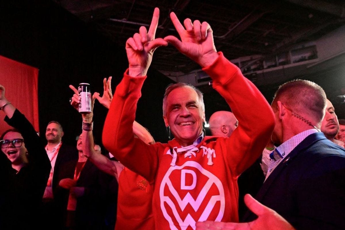 Canadian Prime Minister Mark Carney Dances to Down With Webster in ...