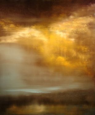 Maurice Sapiro; Painting, "Mist"