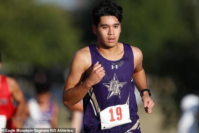Angel Hernandez, 16, suddenly collapsed and died after beating his personal record at a cross country meet