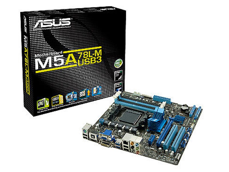 Asus M5A78L-M USB3 motherboard images