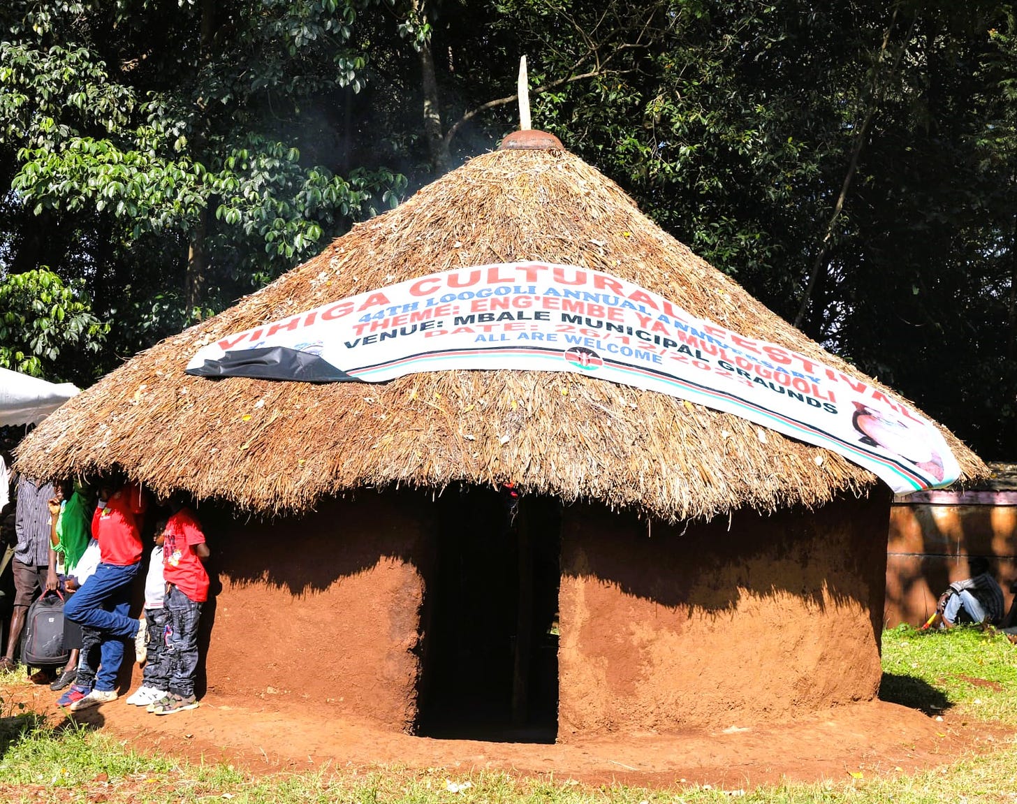 Traditional Maragoli House Seen at the 2023 Maragoli Cultural Fesitval