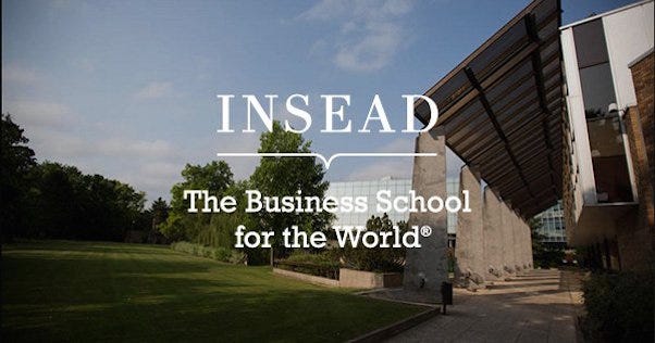Beasiswa MBA oleh INSEAD 2017 - 2018 • INDBeasiswa