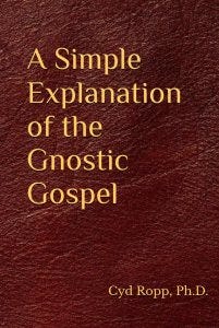 Image of the cover of the hardcover edition of A Simple Explanation of the Gnostic Gospel