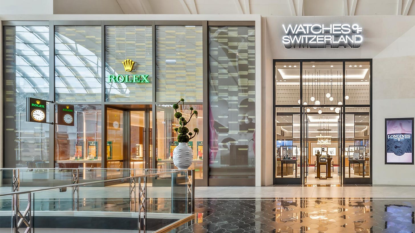 Watches of Switzerland Lands at American Dream | National Jeweler