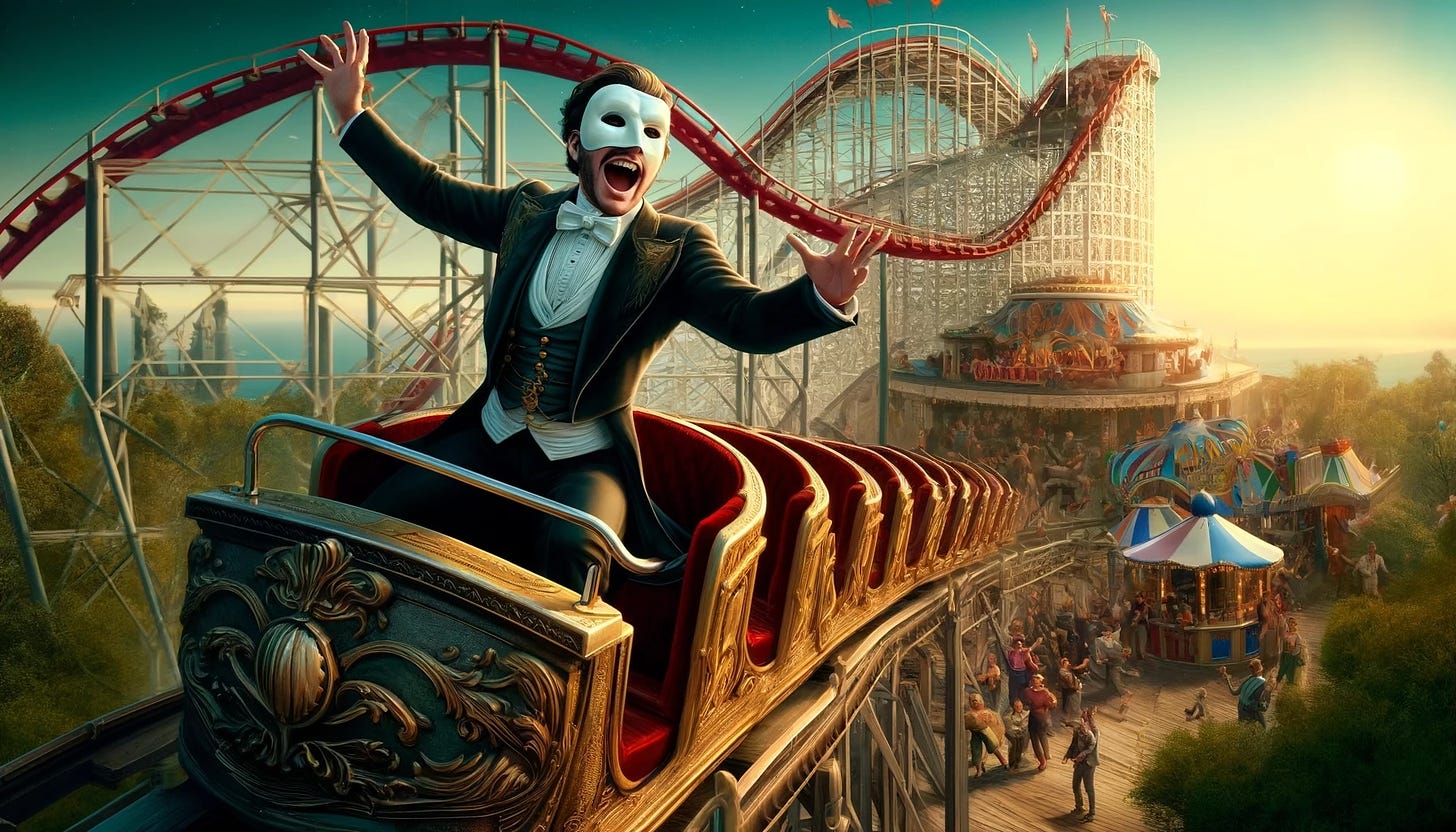 “The Phantom of the Opera” coaster