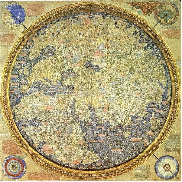 What did the world map look like the day before Columbus reached America? -  Quora