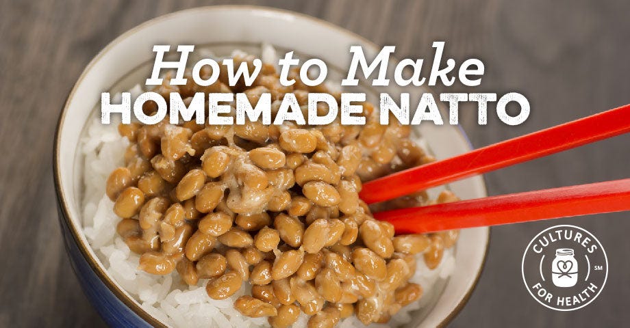 Homemade Japanese Natto Beans