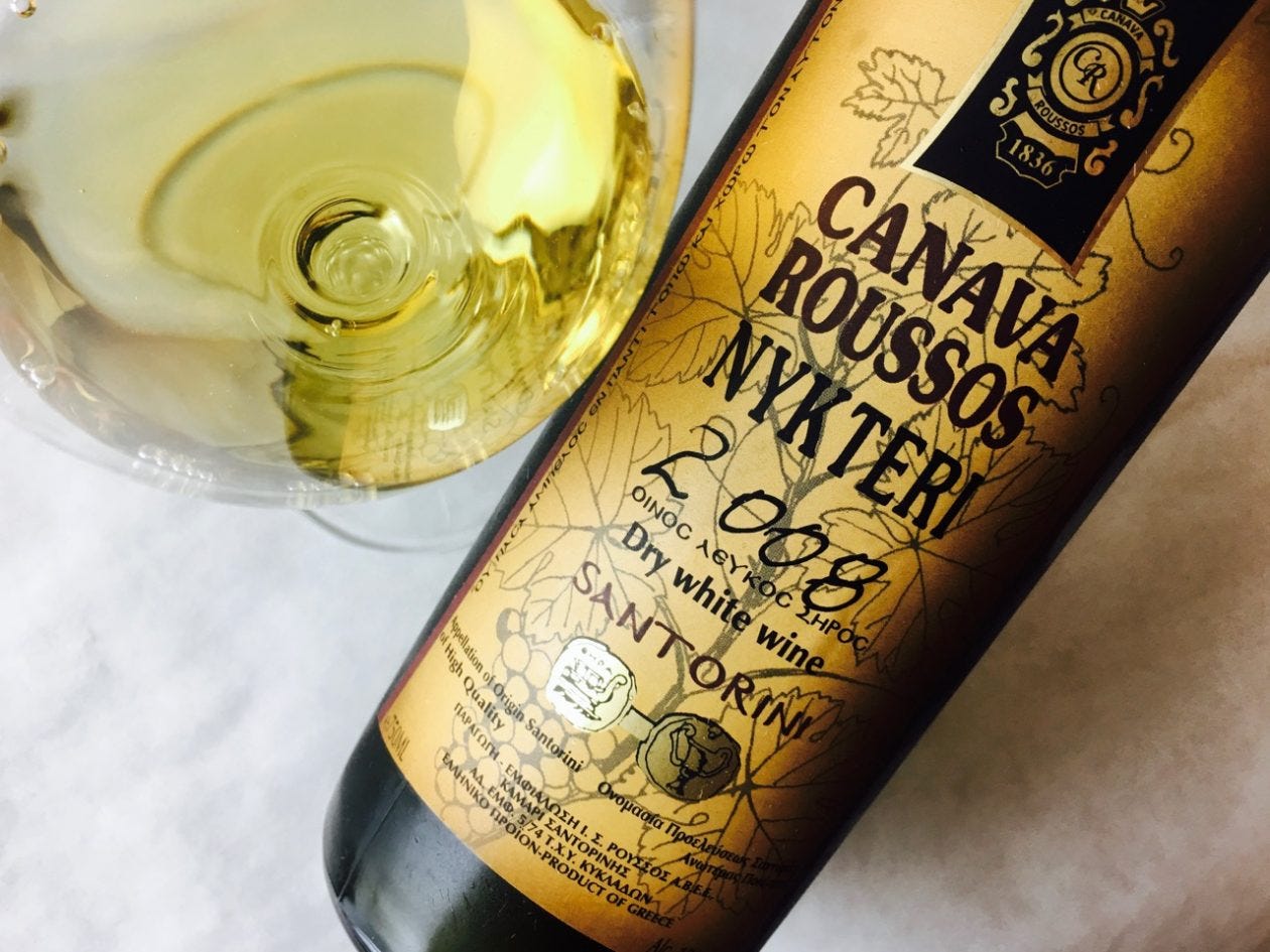 2008 Canava Roussos Nykteri Santorini