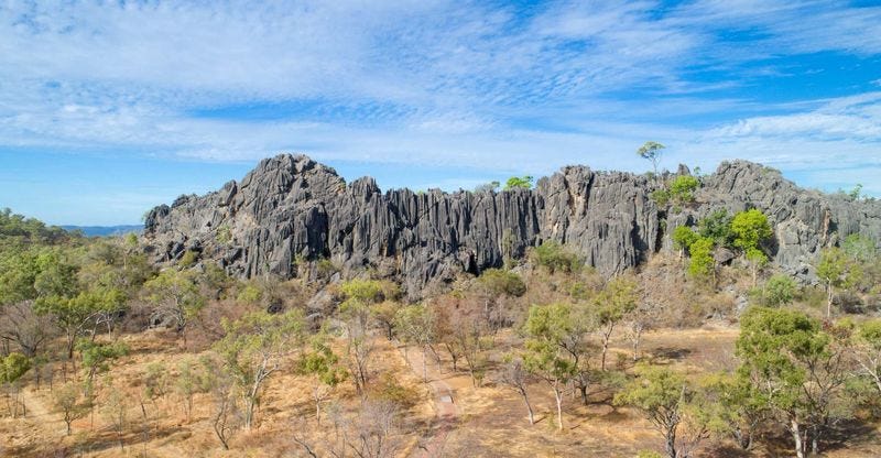 Australian outback near Chillagoe