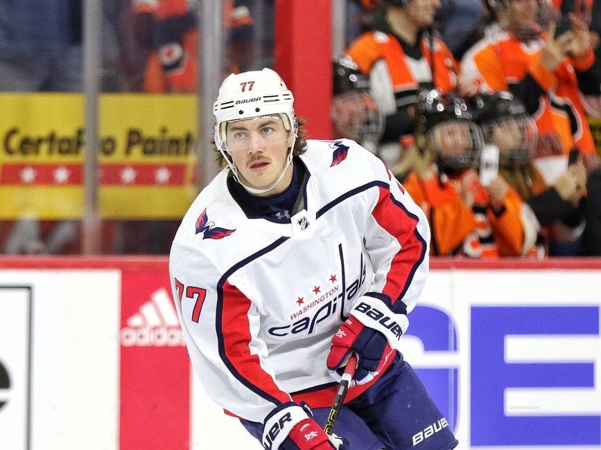 TJ Oshie Washington Capitals