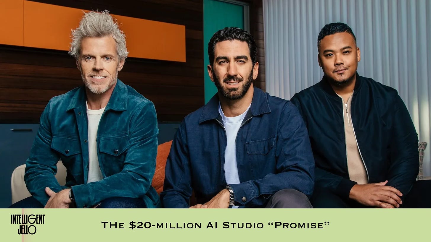 Promise Studio founders Jamie Byrne, George Strompolos, & Dave Clark.