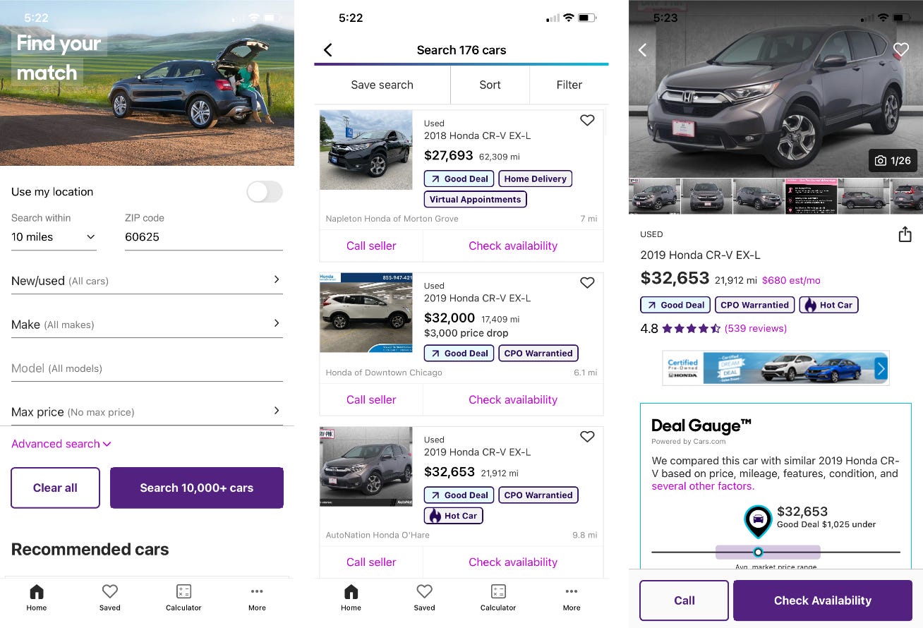 Cars.com App Review: Find a Car - NerdWallet