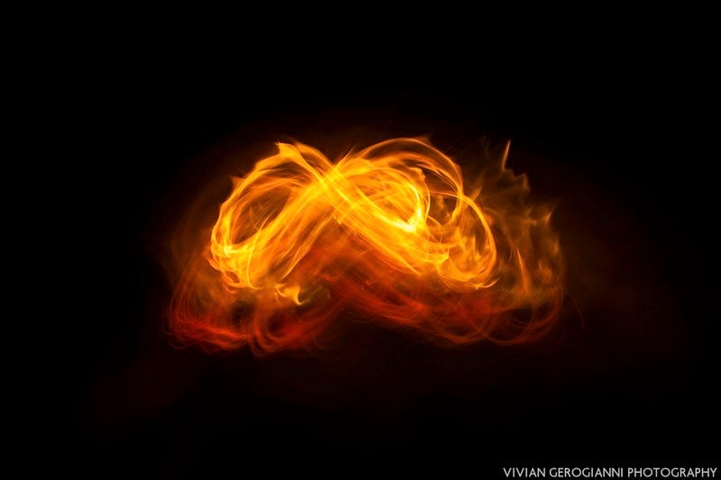 infinity flames | the sign of infinity with fire | Vivian Gerogianni |  Flickr