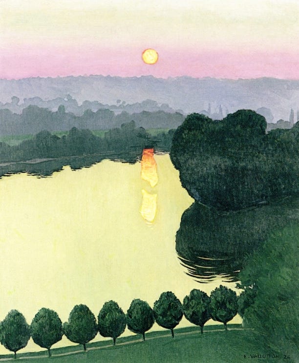 Les Andelys, Evening, 1924
Félix Vallotton