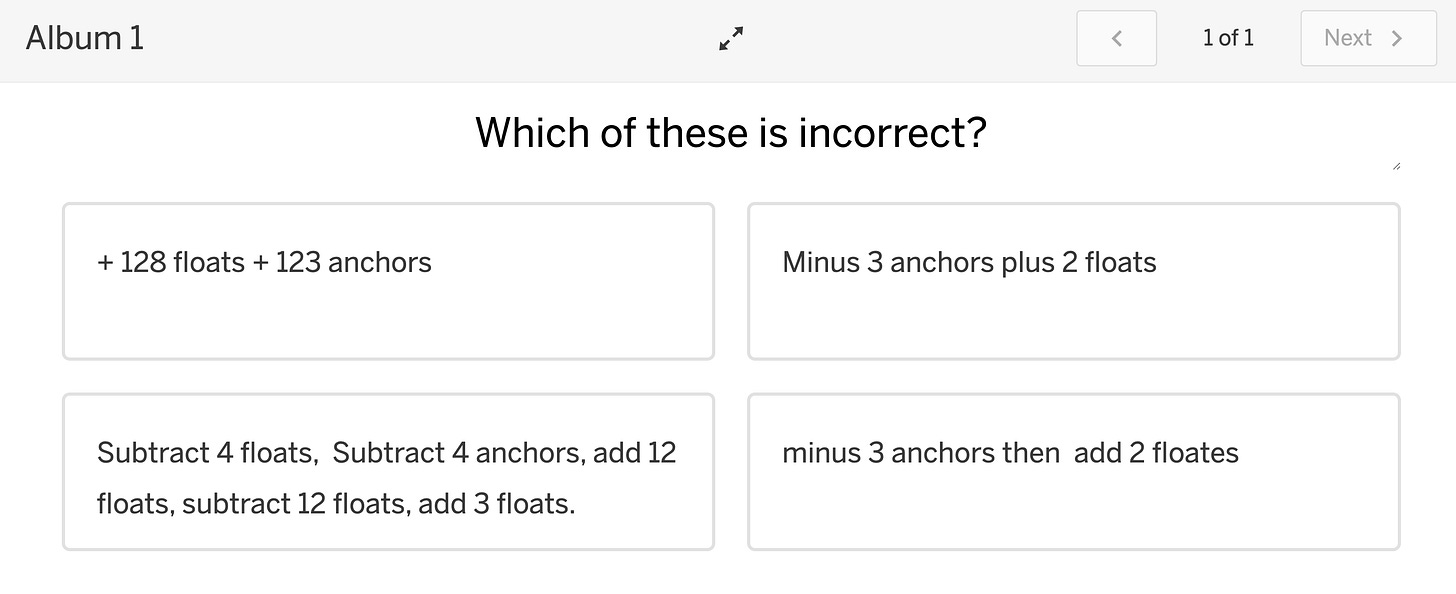 Four responses to the prompt to capture the star. Some of them are quite elaborate.