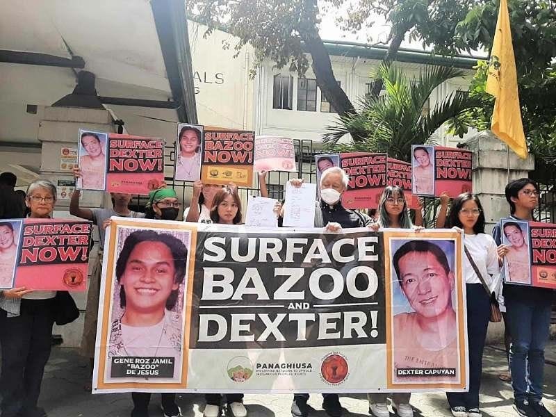 Families of missing IP activists file habeas corpus at CA