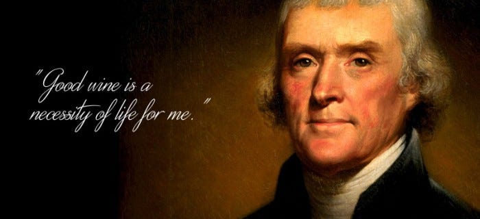 Thomas Jefferson: President & Wine Lover | Last Bottle Wines