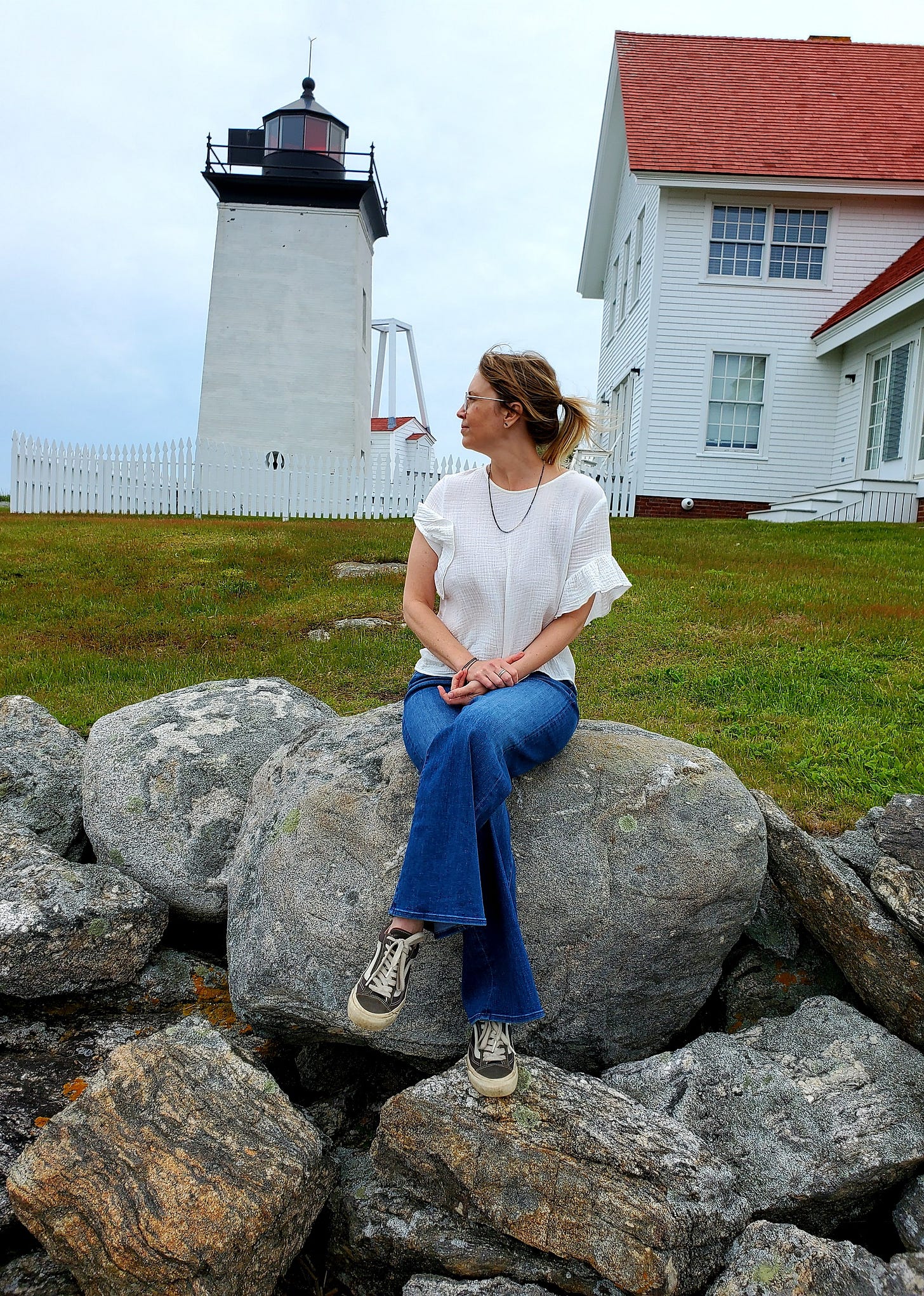 Me at Hendrick's Head Lighthouse