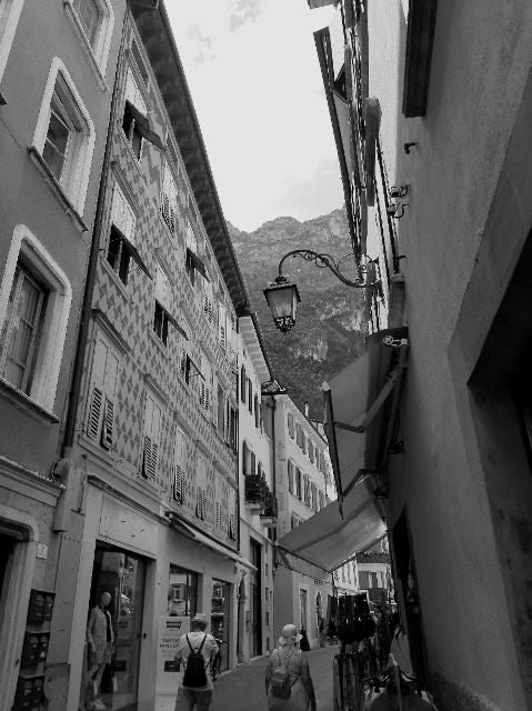 Downtown Riva del Garda ITALY