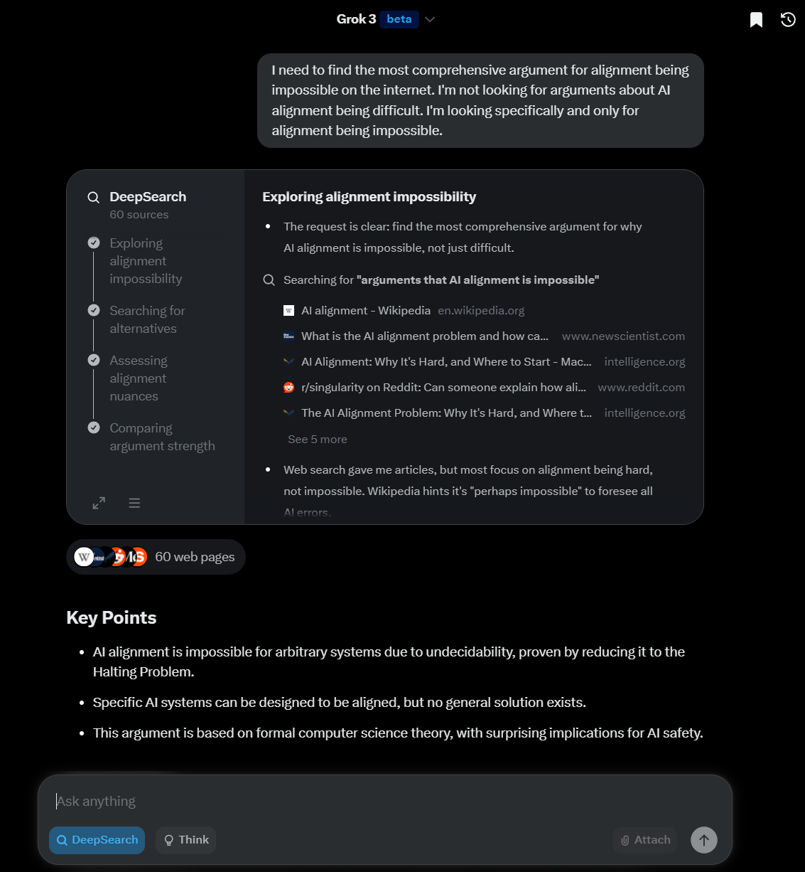 Grok 3 DeepSearch Mode