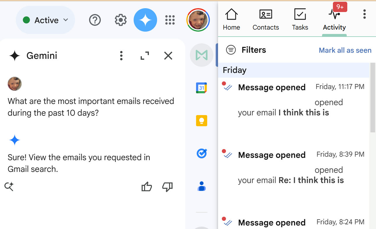 Google Gemini and Mail Butler