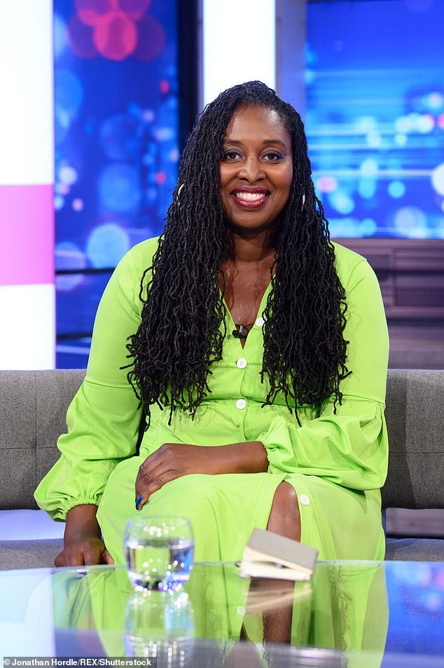 She also hit out Labour MP Dawn Butler (pictured), who questioned Health Secretary Victoria Atkins on Monday about why 'over 100 studies have not been in this Cass report' during a House of Commons debate
