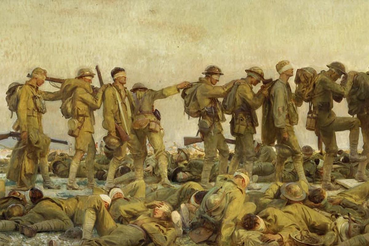 Gassed, John Singer Sargent, Imperial War Museum